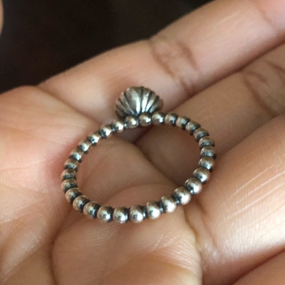 Pandora Red Gemstone Rhinestone Ring US 8.5 - Picture 5 of 7